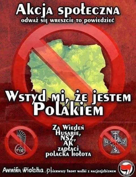 Plakat anarchistycznej hołoty