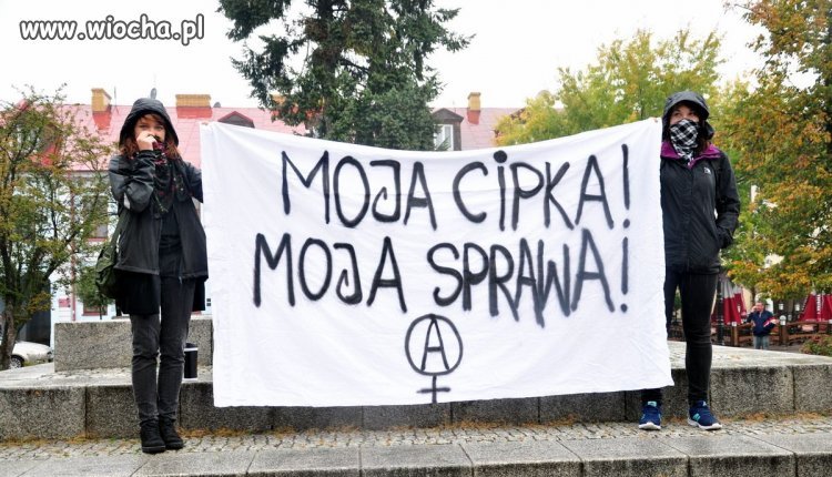 Strajk Kobiet w Białej Podlaskiej!