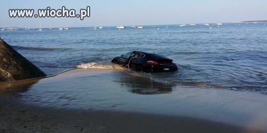 Troche szkoda tego Porsche