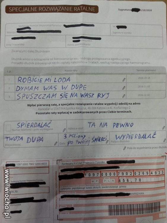 Specjalne Rozwiązanie Ratalne
