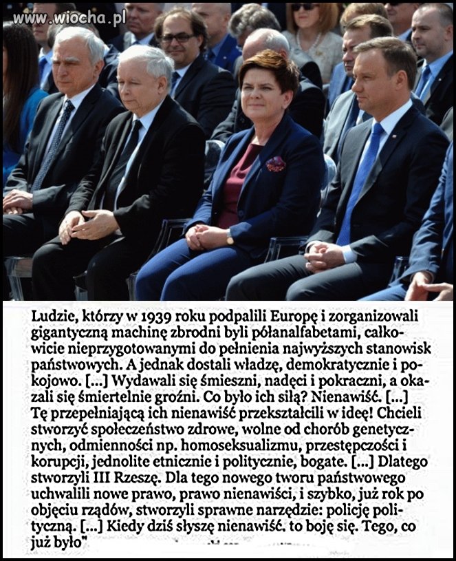 Szkoda,że część Polaków
