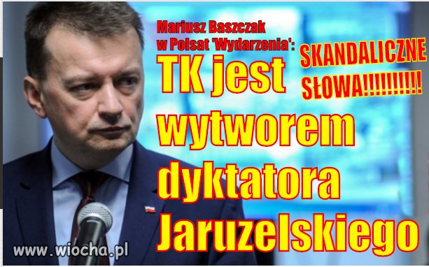 Skandal skandalem ale nikt nie będzie mówił, że