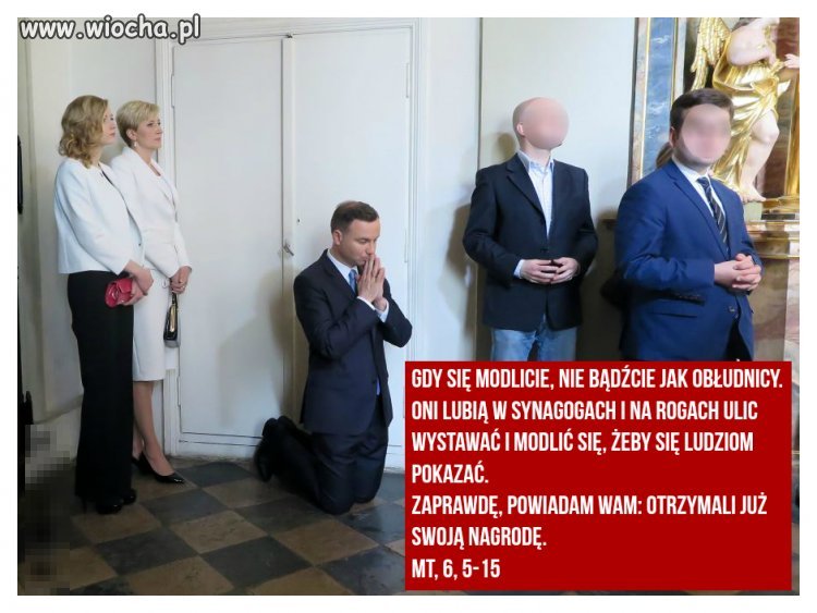 Takiego mamy teraz "pRezydenta"