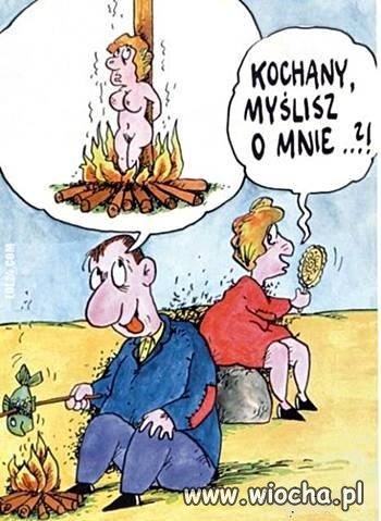 Chyba już nie lubi żony.