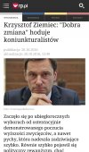 Przejrzał na oczy?