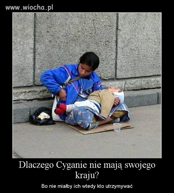 Socjal, żebranie i kradzieże...
