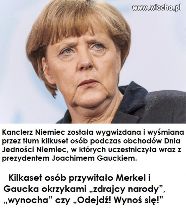 Rodowici Niemcy mają jej ewidentnie dosyć.
