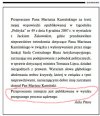 Przeprosiła bo musiała