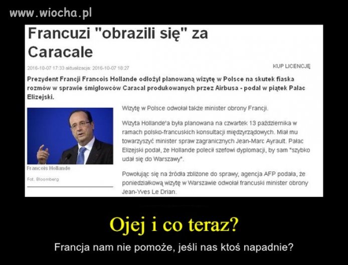 Żabojady się obrazili
