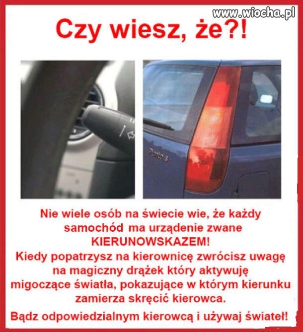 Coraz więcej kierowców go nie zna
