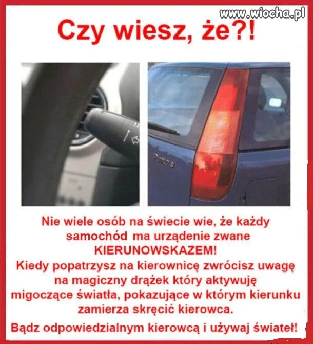 Coraz więcej kierowców go nie zna
