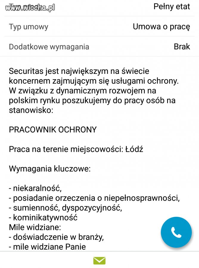 Praca ochrona