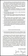 Te sześć punktów jeszcze do przyjęcia