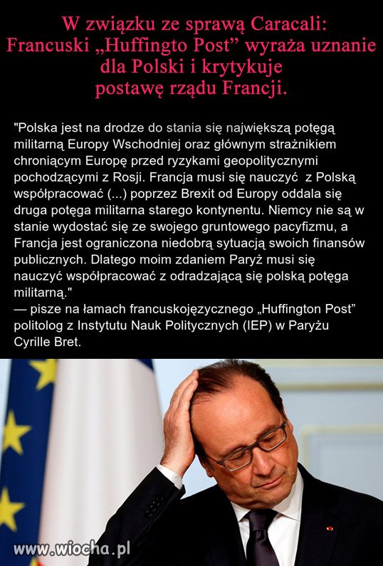 Le przypał monsieur Hollande, co nie?
