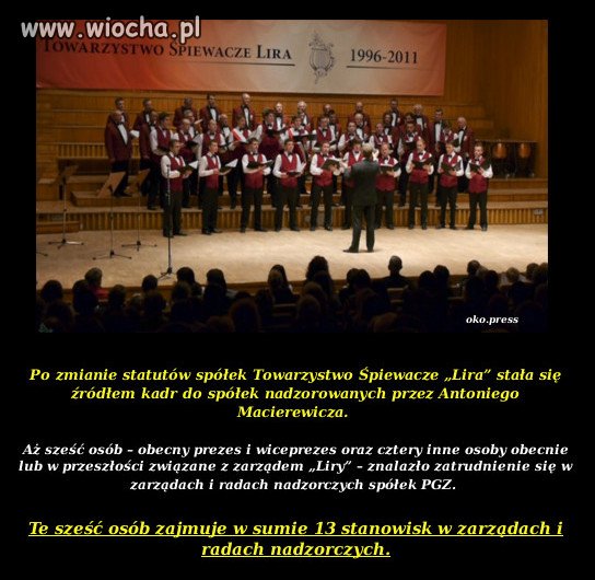 Chór męski zapleczem polskiej zbrojeniówki