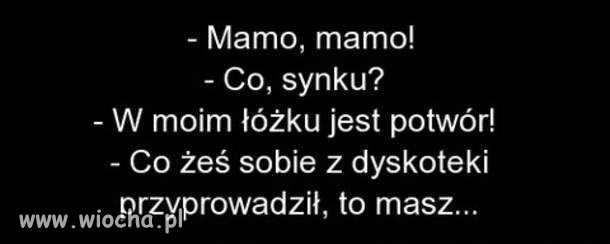 Potwór w łóżku