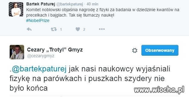 Jutro hejt na komitet noblowski czerskiej, tvn 