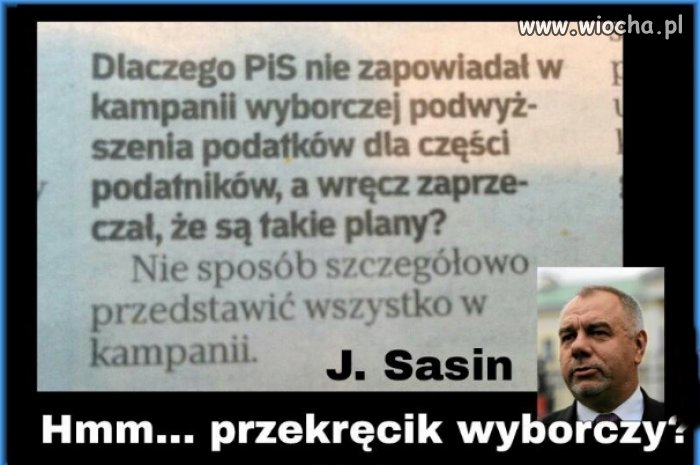 To nie przekręcik