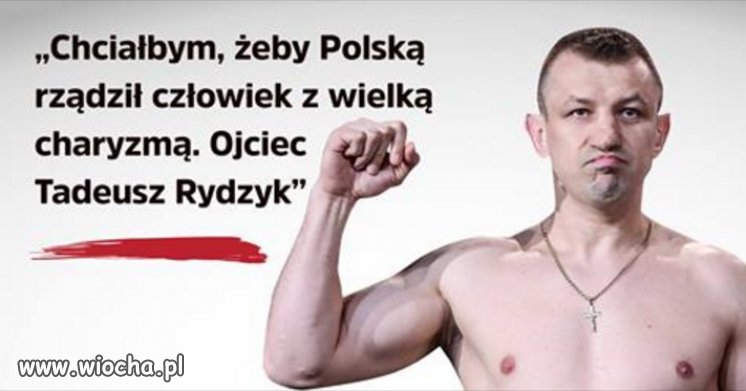 On poważnie tak powiedział.