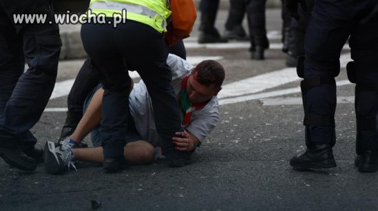 To policja Madrycka zaczepiała kiboli Legii 