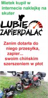Mietek i skuter.