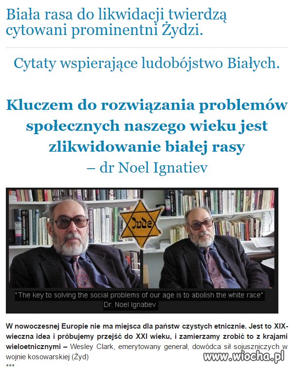 A wszędzie tylko antysemityzm.