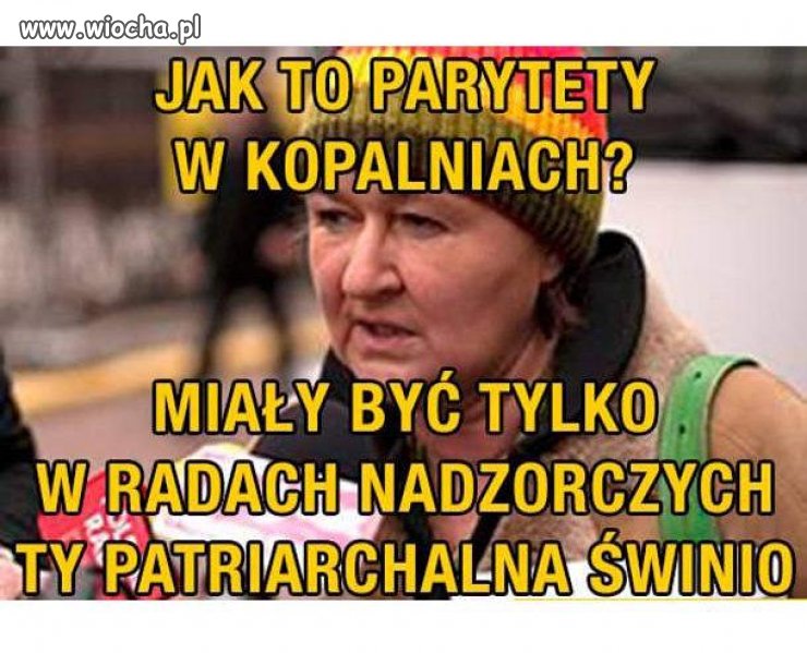 Równouprawnienie owszem, ale oczywiście