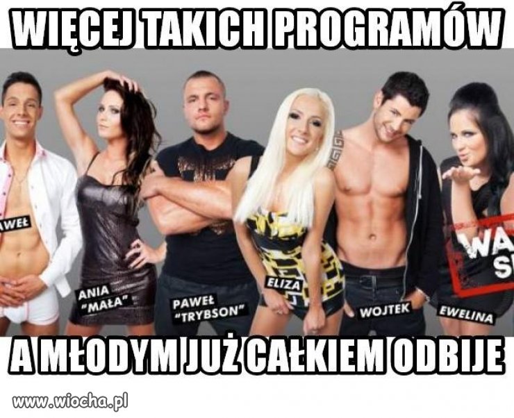 Nie chcę, nie oglądam, ok, ale młodzi