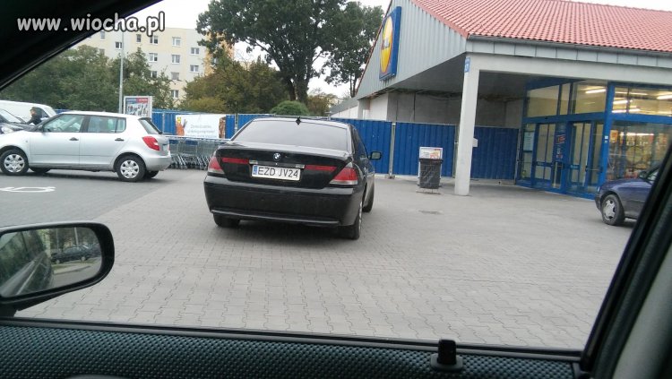 Burak z BMW Lidl Zduńska Wola