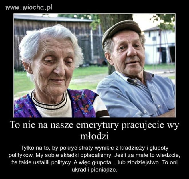 Taka niestety prawda.