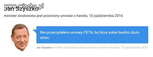 Kompetencja naszych polityków: