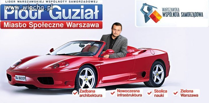 Nowa bryka samorządowca