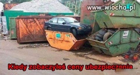 No jak OC podrożało o 200% to co się dziwić... 