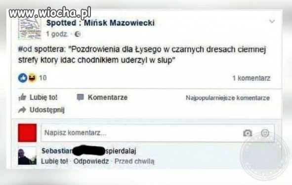 Seba nie pozdrawia