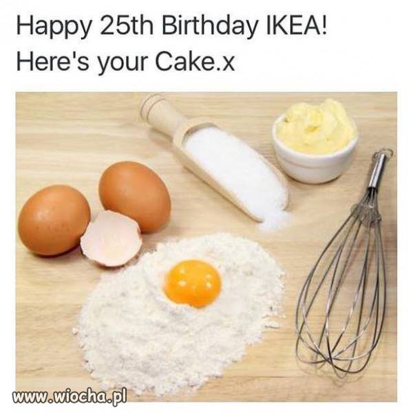 Tort dla IKEA