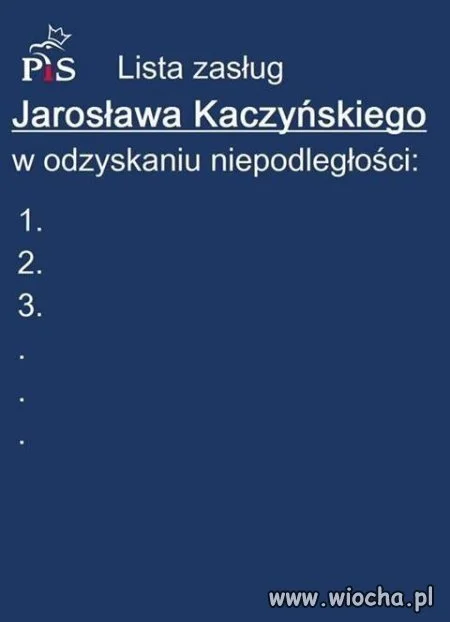 Lista zasług 