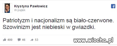 Szowinizm-skrajna postać nacjonalizmu, głosi Solidarność