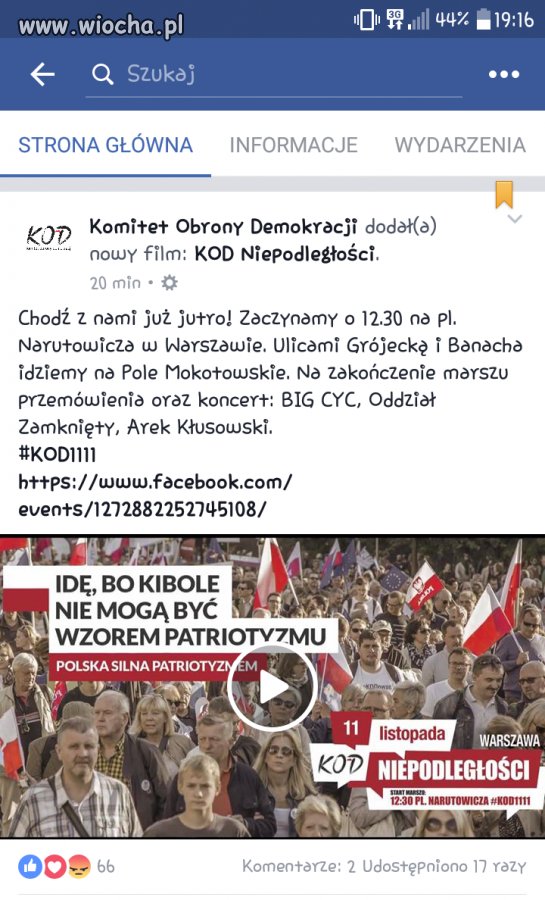 Ja ide z kibicami