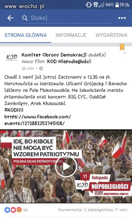 Ja ide z kibicami