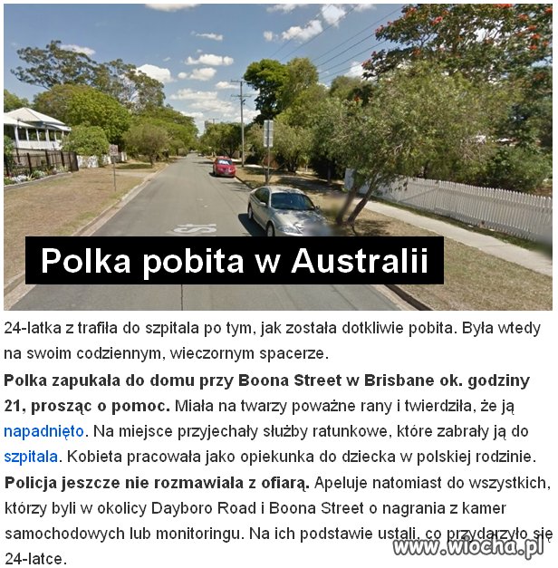 Polka pobita w australii.