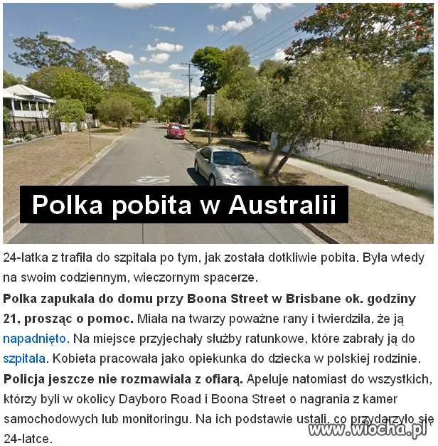 Polka pobita w australii.