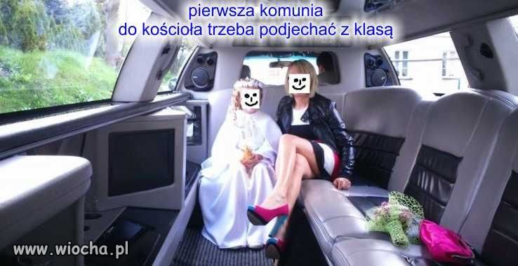 Pierwsza komunia - festiwal żenady.