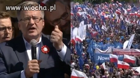 Hipokryta Komorowski w ramach łączenia narodu