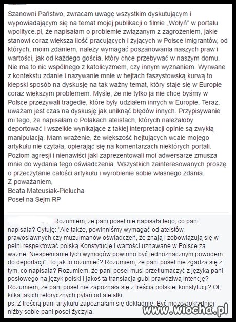 Nie myślą tak,nie piszą tak