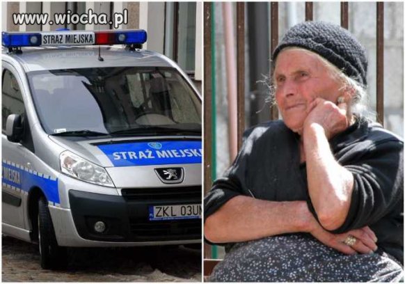 Żenujący popis Straży Miejskiej.
