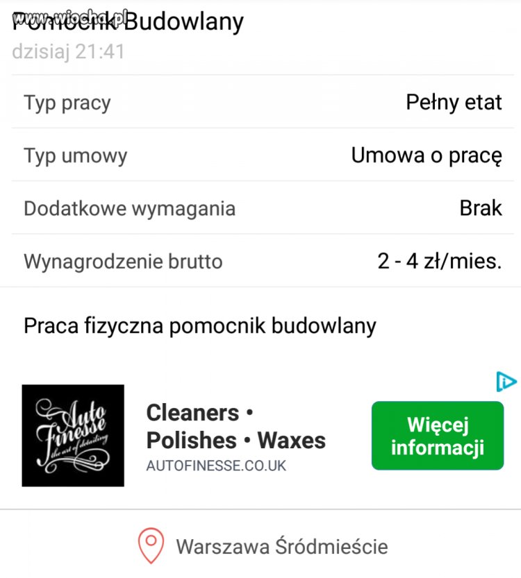Pomocnik budowlany...