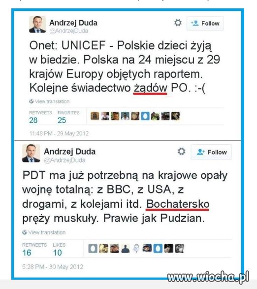 śmiano się  z Bronka za błędy