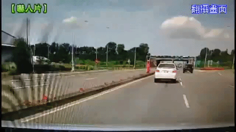 Akrobata drogowy...