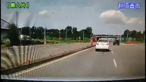 Akrobata drogowy...