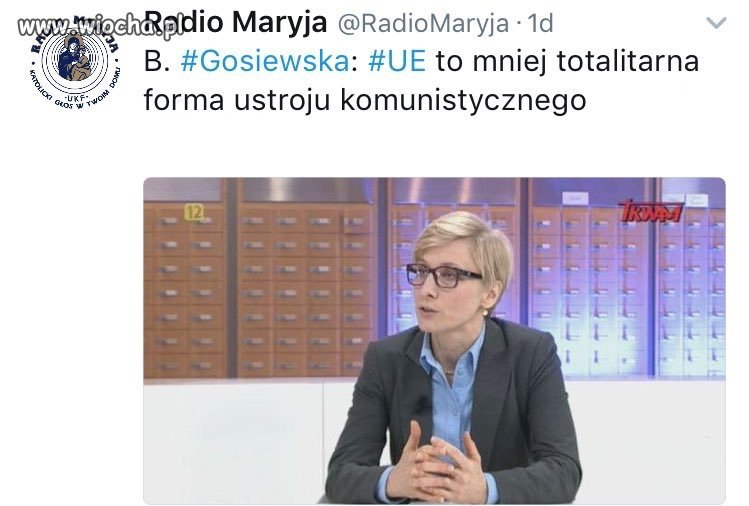 Ale coś się nie krzywiła na 400 tyś od komuny